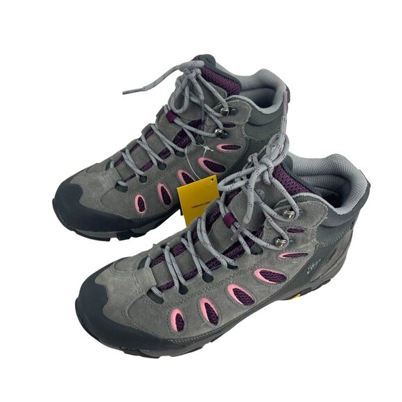 Womens Eastern Mountain Sports Journey Mid WP Charcoal Hiking Boots Size 10 US O - Picture 5 of 7